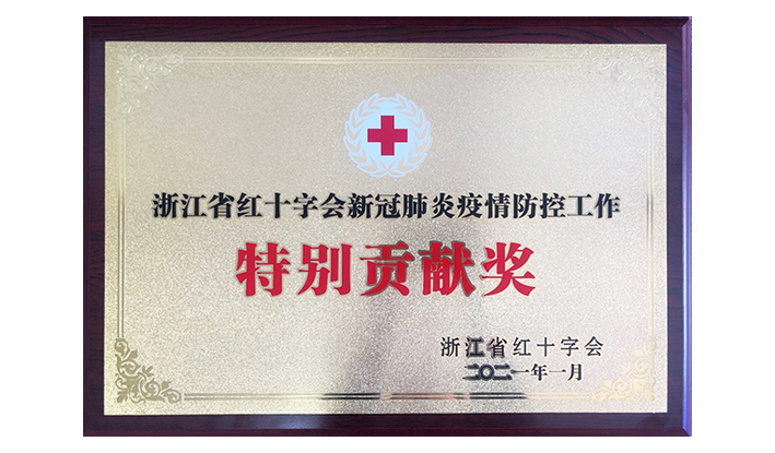 浙江省红十字会授予华体会注册,华体会（中国）“新冠疫情防控特别贡献奖”